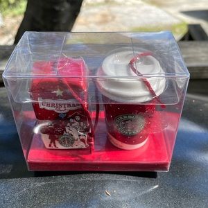 Starbucks 2007 Christmas Ornament Set